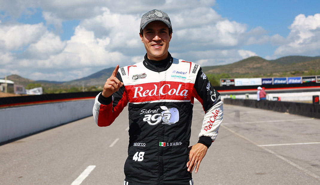 “Pole” de NASCAR México Series, para Salvador de Alba Jr.