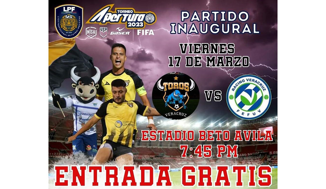 Toros Veracruz jugará en el Beto Ávila