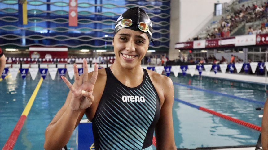 Veracruz llega a 10 oros en natación de NC 2023.