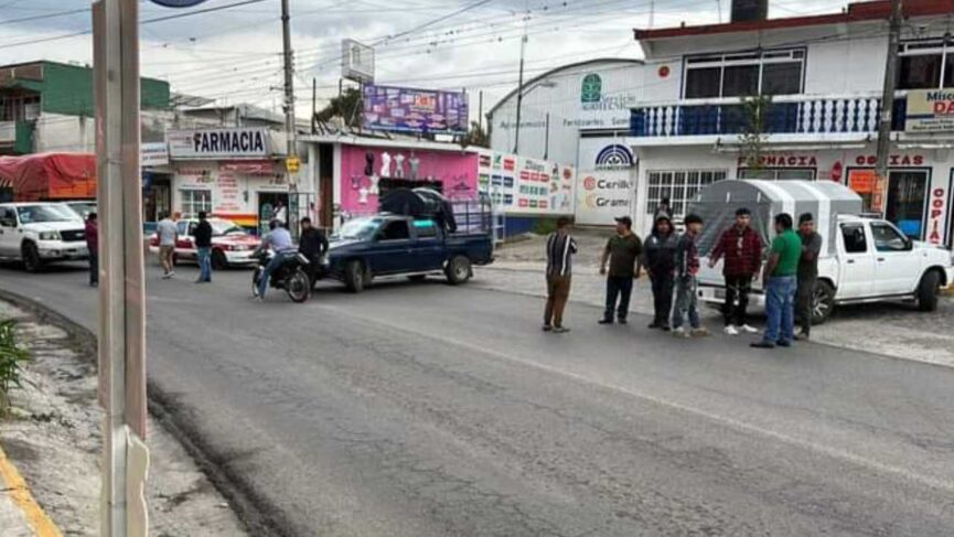 Un muerto deja ataque armado contra líder taxista en Coscomatepec 