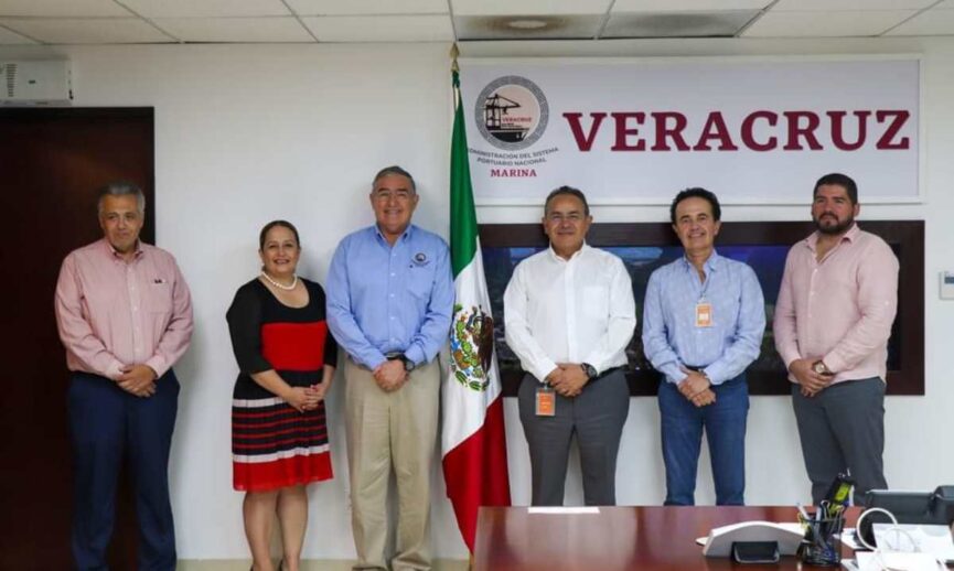 ASIPONA Veracruz recibe al presidente de la Canacar, Miguel Ángel Martínez Millán