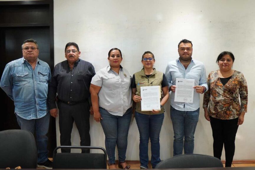 El Ayuntamiento de Cosoleacaque refrendó convenio de colaboración con CMAS Coatzacoalcos