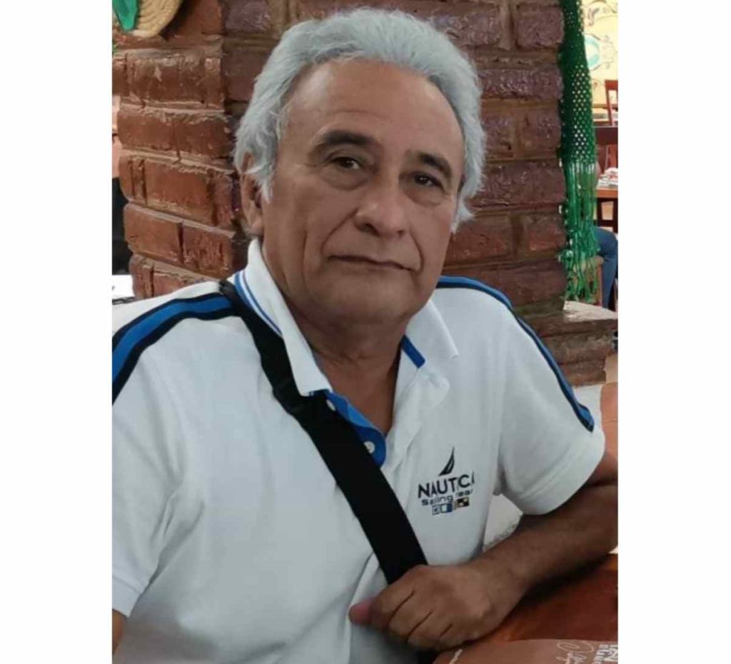 Maestro Rodolfo Suárez Castellanos, presidente del Consejo de Pensionados y Jubilados de Veracruz .- FOTO Manuel PEREZ 