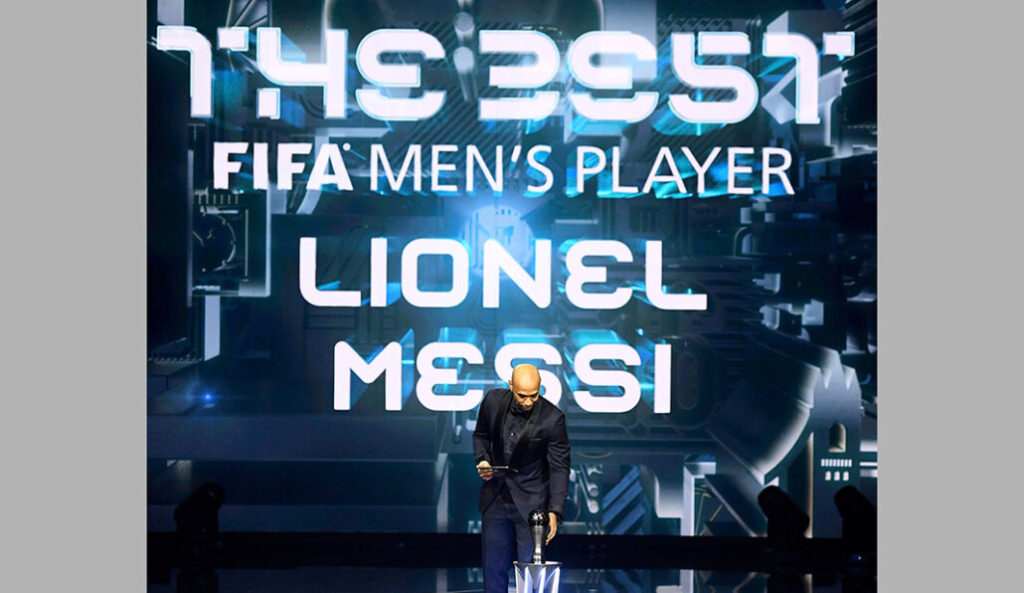 Messi supera a Haaland como máximo ganador de los Premios The Best.