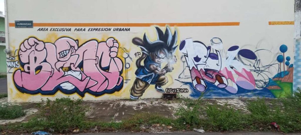 La ruta del arte callejero en Veracruz.