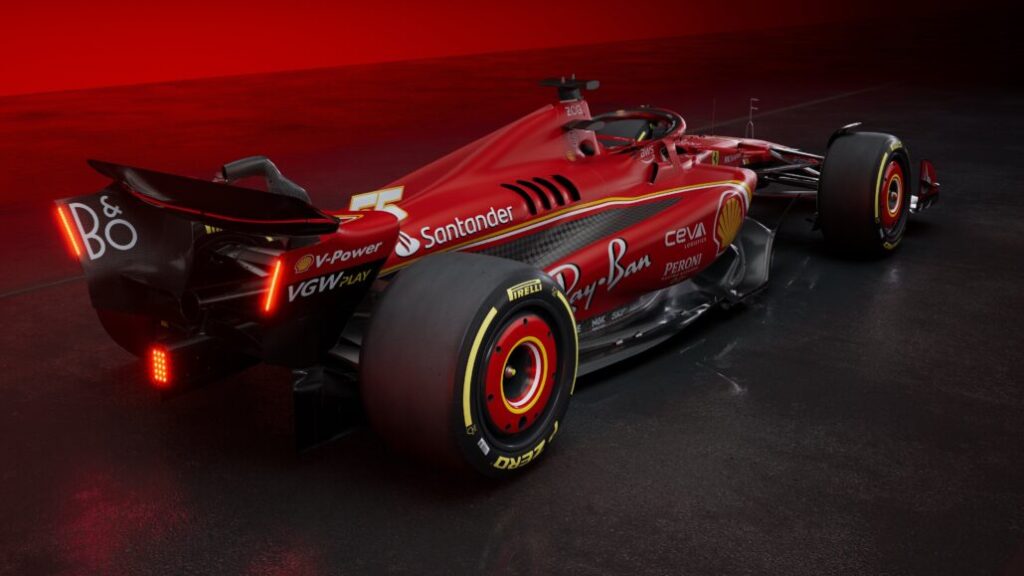 Ferrari presenta su SF24 para la temporada 2024 de la F1