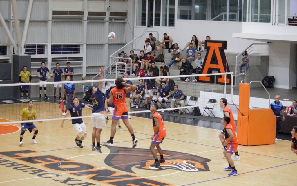 Leones Anáhuac se juegan su lugar en la Conferencia Nacional de Voleibol División 1