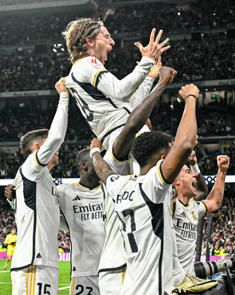 Luka Modric da triunfo a Real Madrid sobre Sevilla