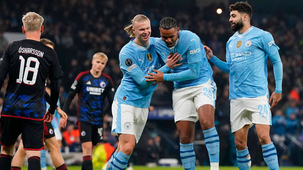 Champions: Manchester City vuelve a vencer a Copenhague y avanza a cuartos