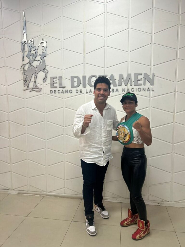 Esneidy Rodríguez y Romina Castán visitan El Dictamen y platican sobre sus éxitos en el boxeo